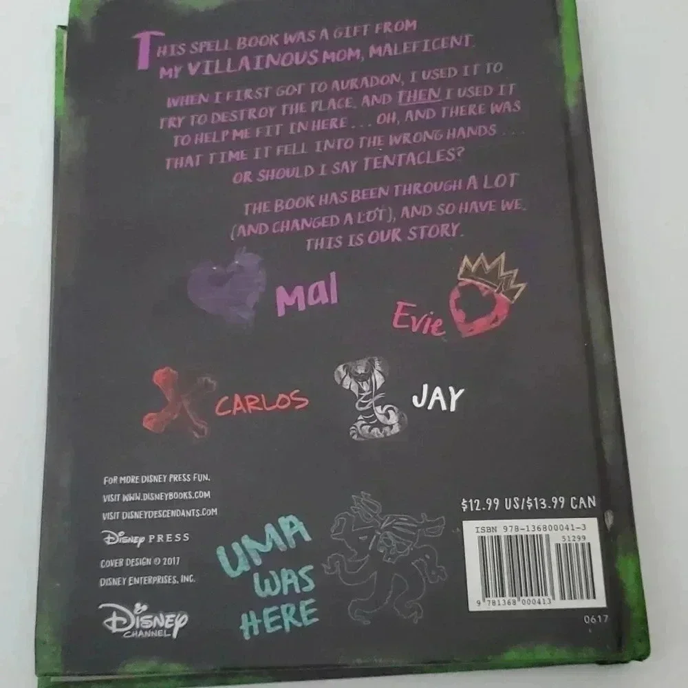 Disney book Mai's Spell Book